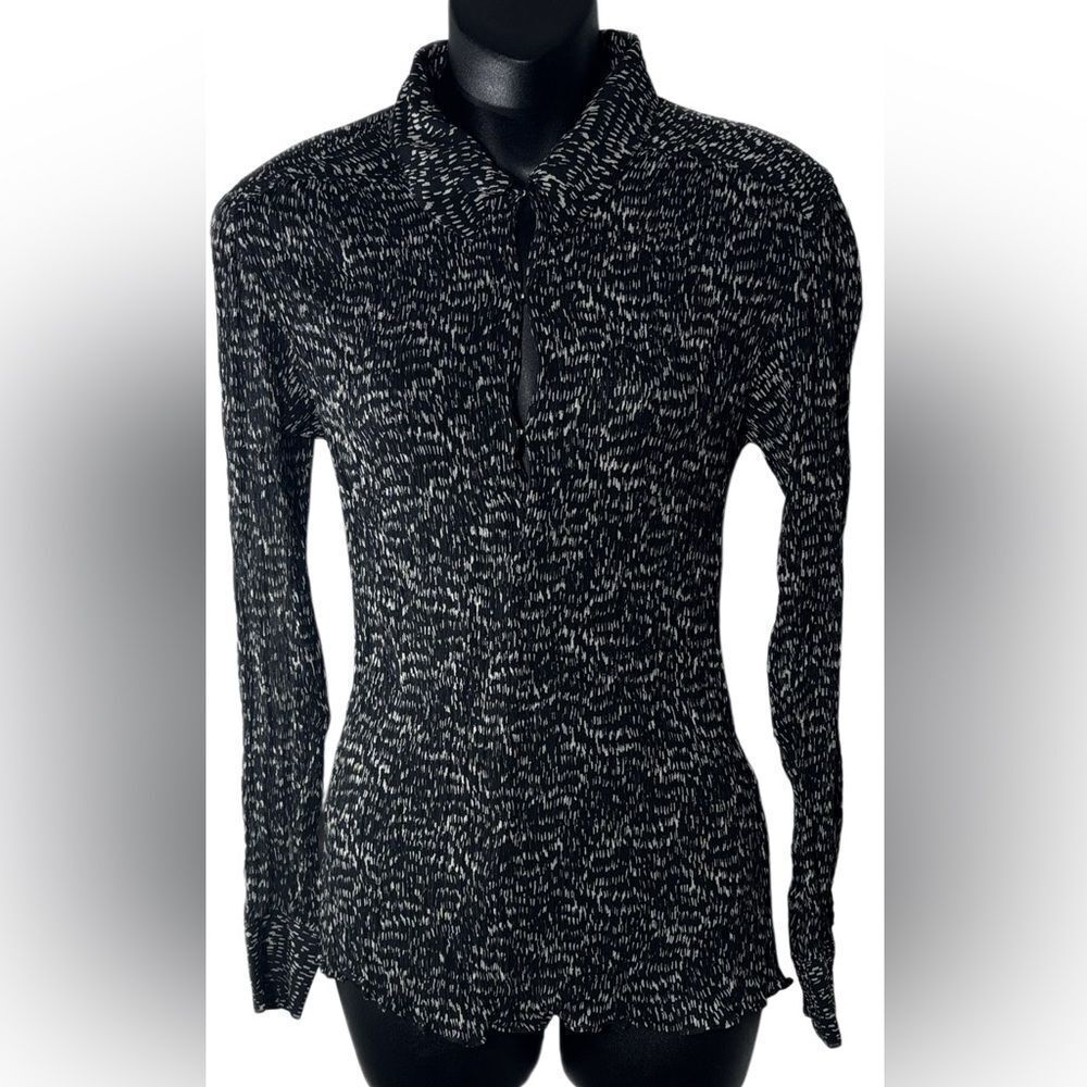 Rag & bone women’s‎ small silk blend textured gauzy stretch blouse capsule